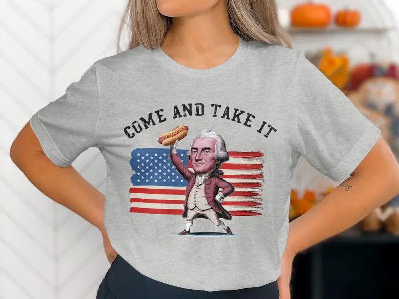 Funny July 4th Glizzy Shirt Come And Take It