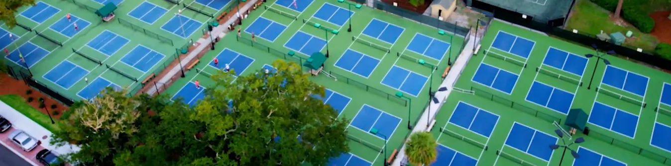 Pickleball courts